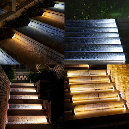 ILUMINA TUS ESCALERAS CON LUCES SOLARES LED