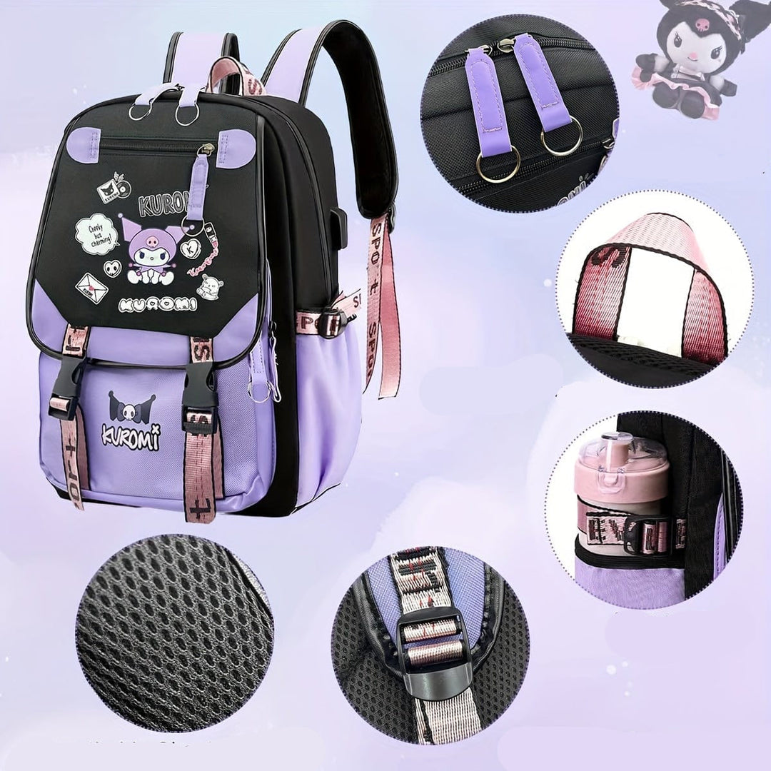 Sac à dos scolaire pour enfant, motifs illustrés vifs, parfait pour la rentrée, l'école primaire ou le collège.