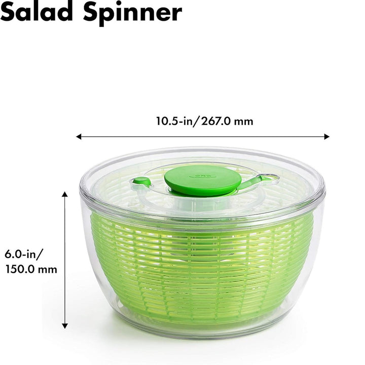 Séchez vos légumes en un instant avec cette grande essoreuse à salade, indispensable en cuisine.