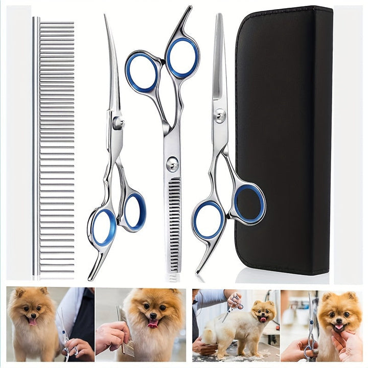 Peigne démêlant professionnel pour chiens et chats, accessoire essentiel pour un pelage doux et sans nœuds.