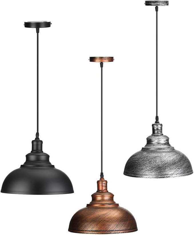 Retro Industriell Taklampa - Vintage Loft Design