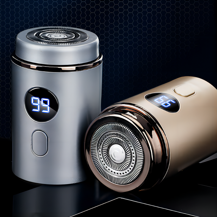 Rasoir portable compact pour homme, rasage rapide et efficace, accessoire hygiène et beauté.