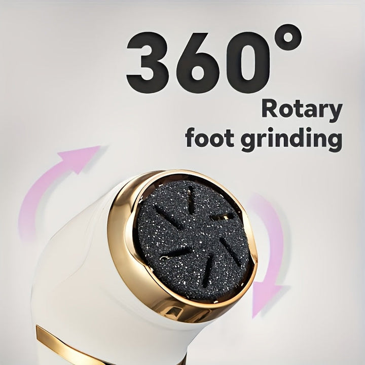 Outil pédicure électrique SmoothStep pour des pieds sains et beaux, traitement anti-callosités efficace.