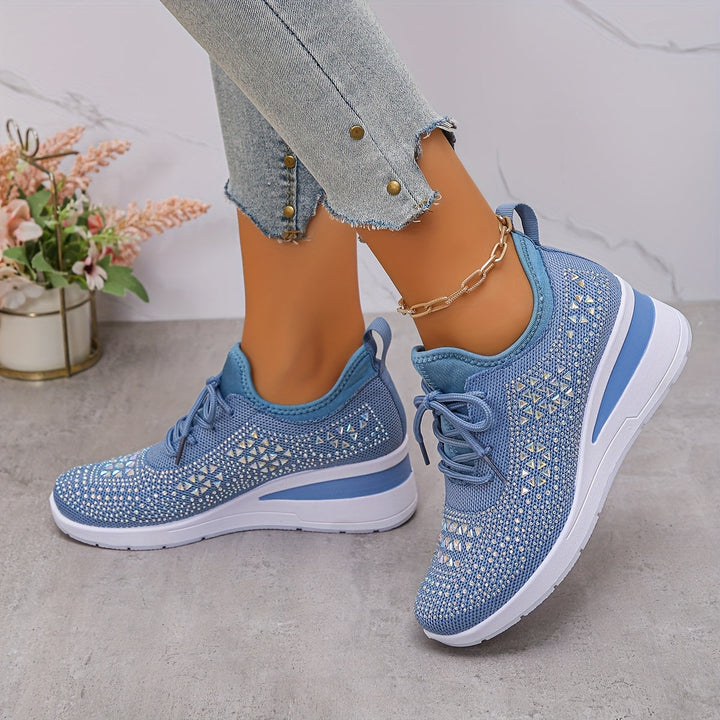 Baskets Elva femmes: confort durable, soutien orthopédique, légères et respirantes pour le quotidien.