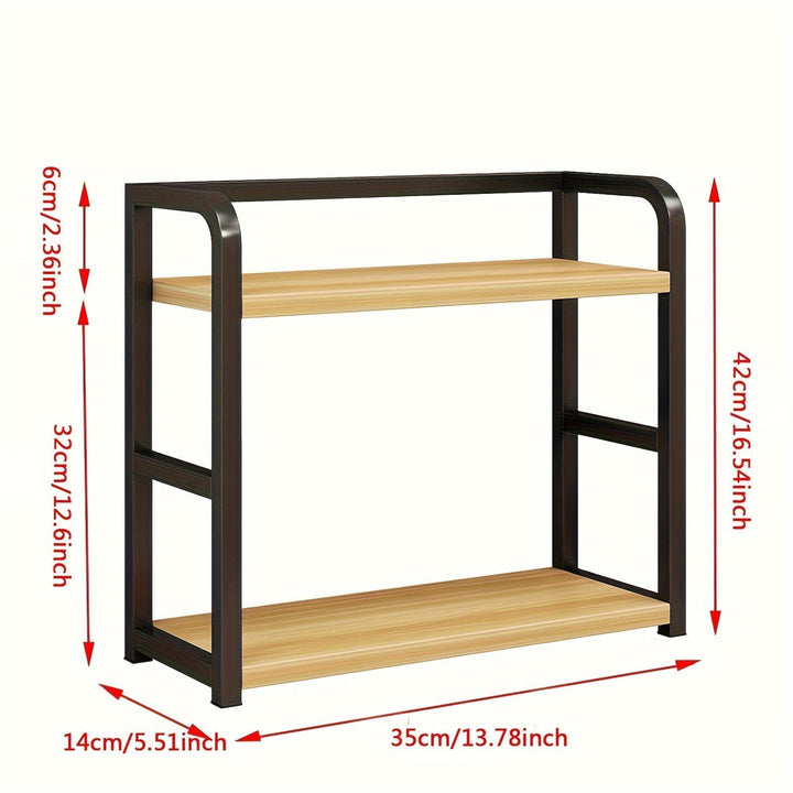 Organisateur d'épices moderne en acier inoxydable, idéal pour la cuisine, offrant un rangement compact et efficace.