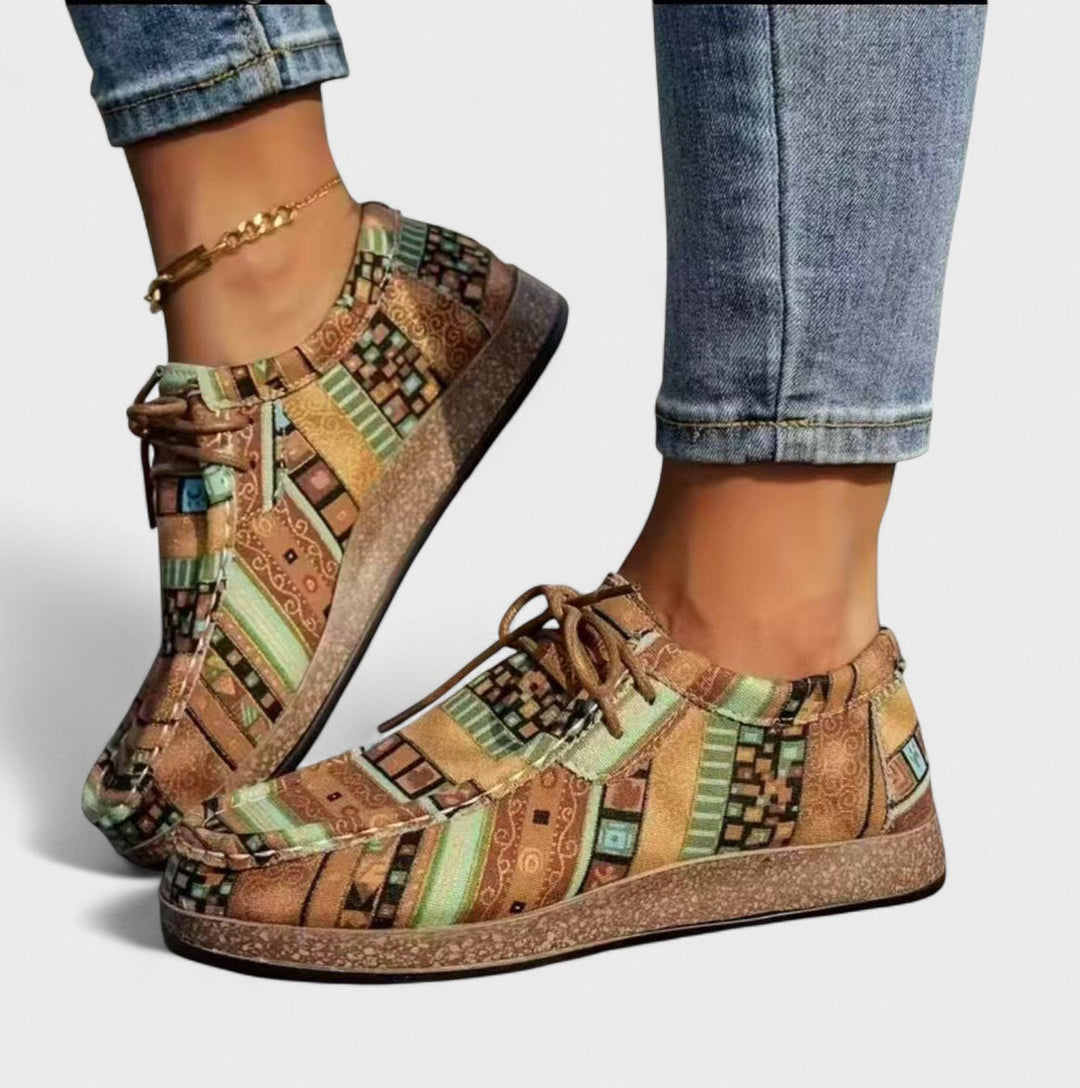 Chaussures orthopédiques femme confortables, légères avec amorti, parfaites pour la marche et le soutien des pieds.