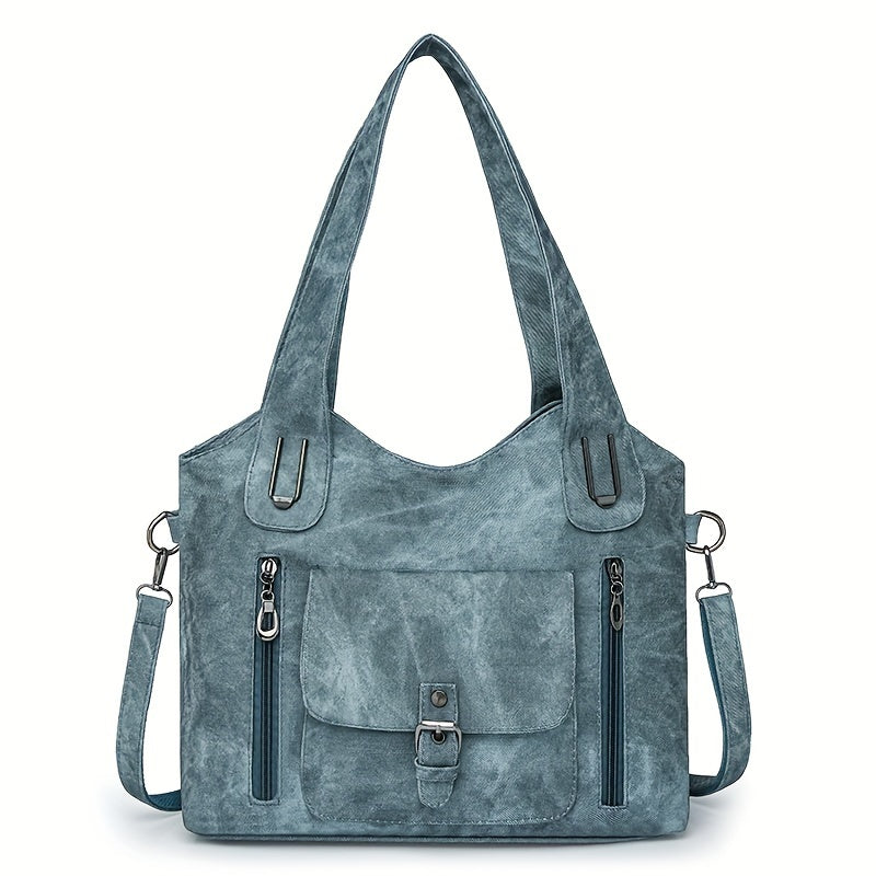 Sac rétro Marivelle en cuir vegan. Un sac à main vintage pour femmes, à la fois tendance et durable.