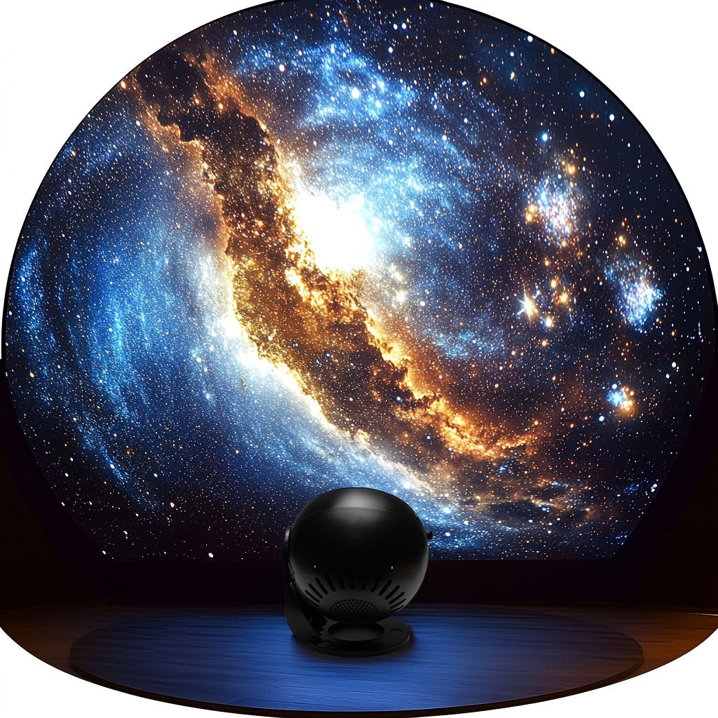 Veilleuse enfant projecteur d'étoiles LED pour une chambre apaisante avec minuterie intégrée.