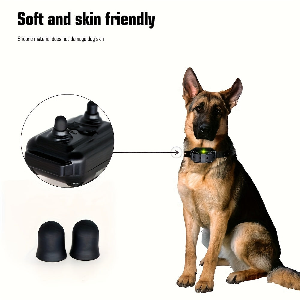 Kit complet: collier de dressage rechargeable, télécommande Smart Trainer Pro pour éducation canine.
