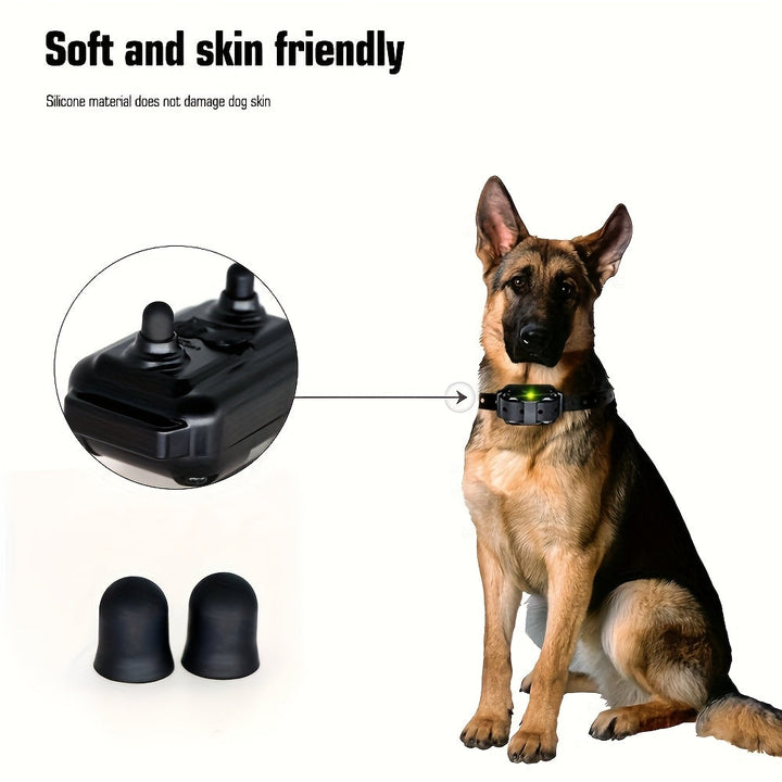 Kit complet: collier de dressage rechargeable, télécommande Smart Trainer Pro pour éducation canine.