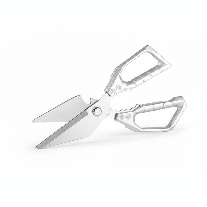 Outil de découpe en acier inox, parfait pour cuisine maison ou professionnelle, tranchage.