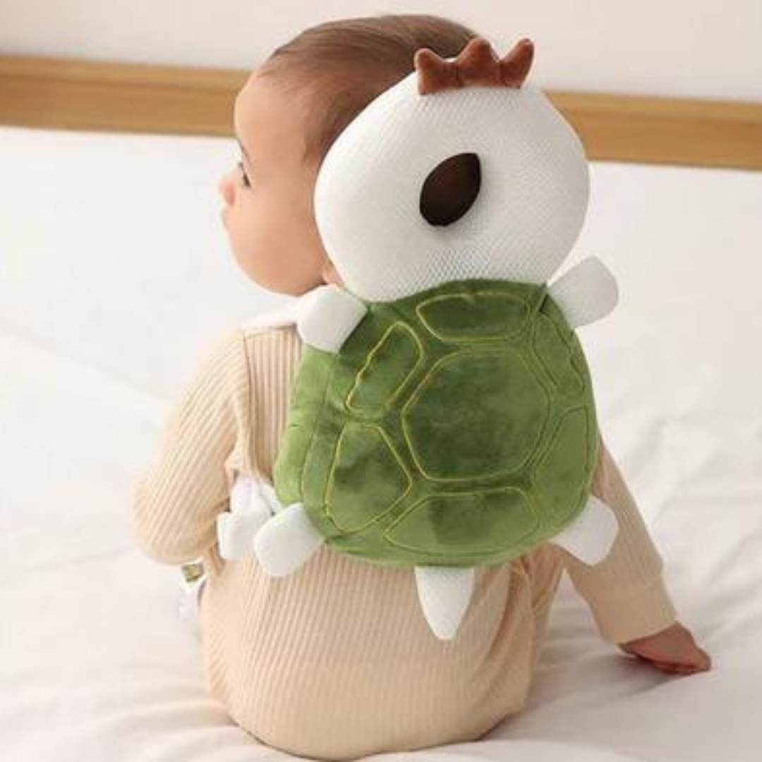 Coussin de sécurité enfant LittleGuard "petit éléphant", protège le dos et la tête lors des chutes.
