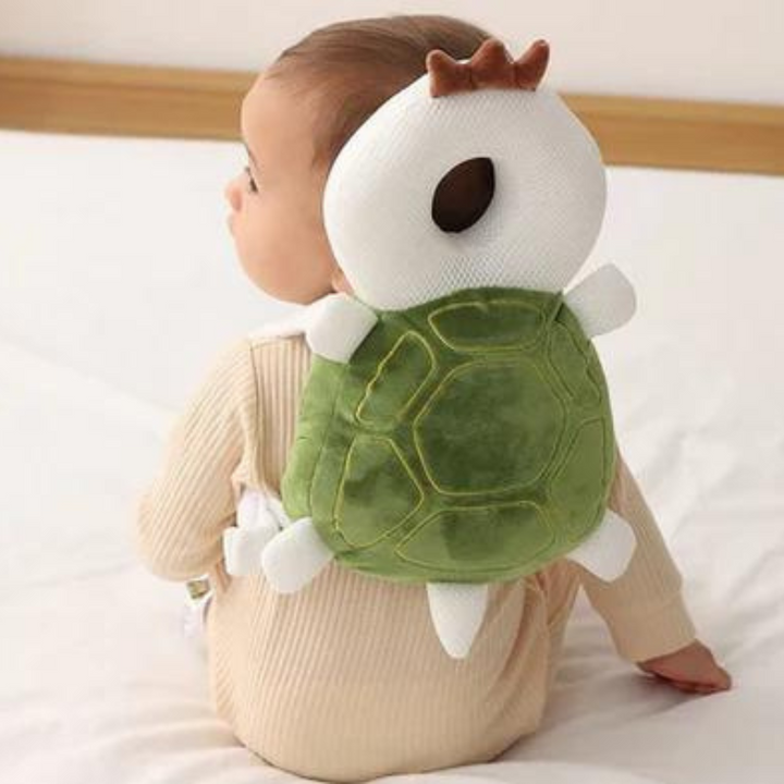 Coussin de sécurité enfant LittleGuard "petit éléphant", protège le dos et la tête lors des chutes.