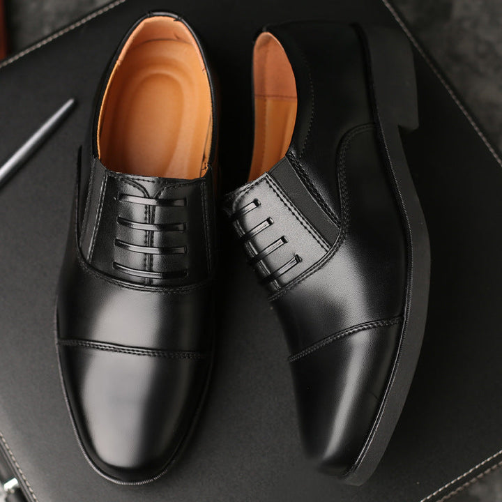 Chaussures formelles durables pour homme, avec semelle antidérapante, parfaites pour un look professionnel chic.