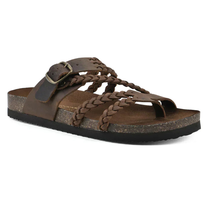 Sandales orthopédiques femme bohèmes tressées, idéales été et vacances, offrant confort et style estival.