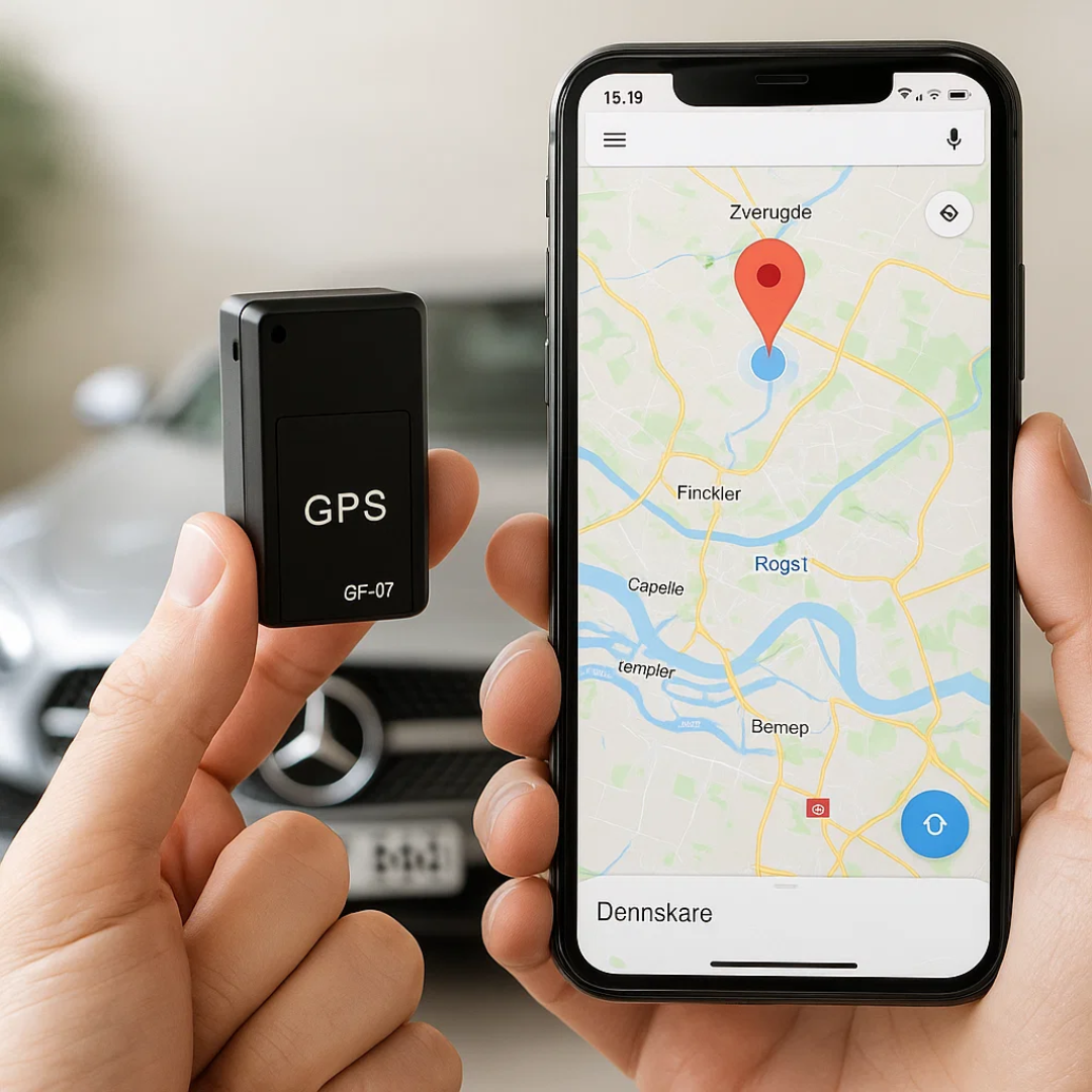 Mini traceur GPS pour enfants. Suivi en direct, audio et bouton SOS pour leur sécurité.