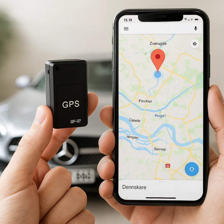 Mini traceur GPS pour enfants. Suivi en direct, audio et bouton SOS pour leur sécurité.