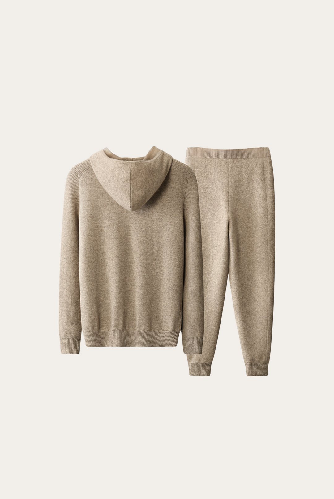 Jogging femme doux et chaud en cachemire et laine mérinos. Idéal pour le loungewear et le style athleisure chic.
