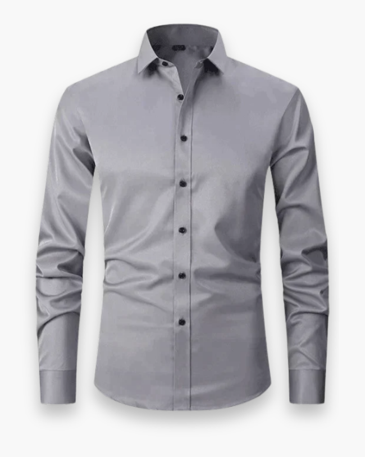 Chemise ajustée homme, parfaite pour un style élégant et décontracté. Manches longues, confort optimal.