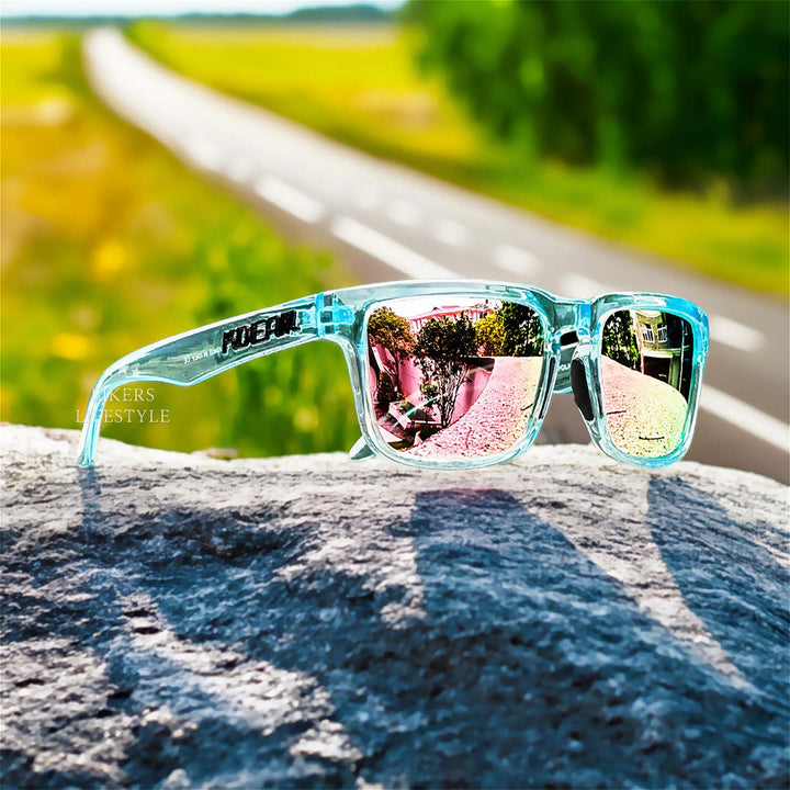 Clarté visuelle supérieure avec lunettes de soleil UrbanGuard polarisées, anti-lumière bleue, protection UV400.