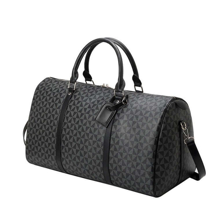 Élégant sac de voyage en cuir pour homme, maroquinerie de qualité supérieure, très durable.