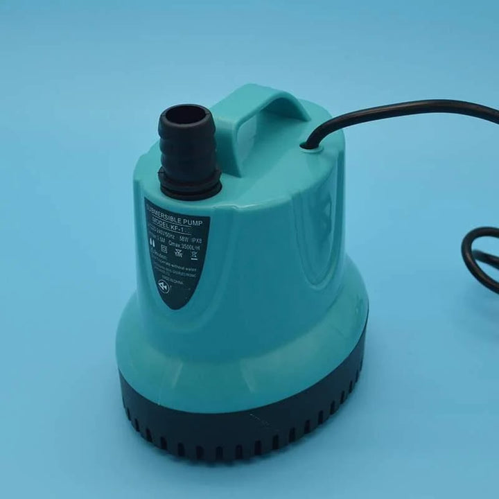 Pompe d'aquarium universelle, robuste et silencieuse, parfaite pour maintenir un écosystème sain avec économie.