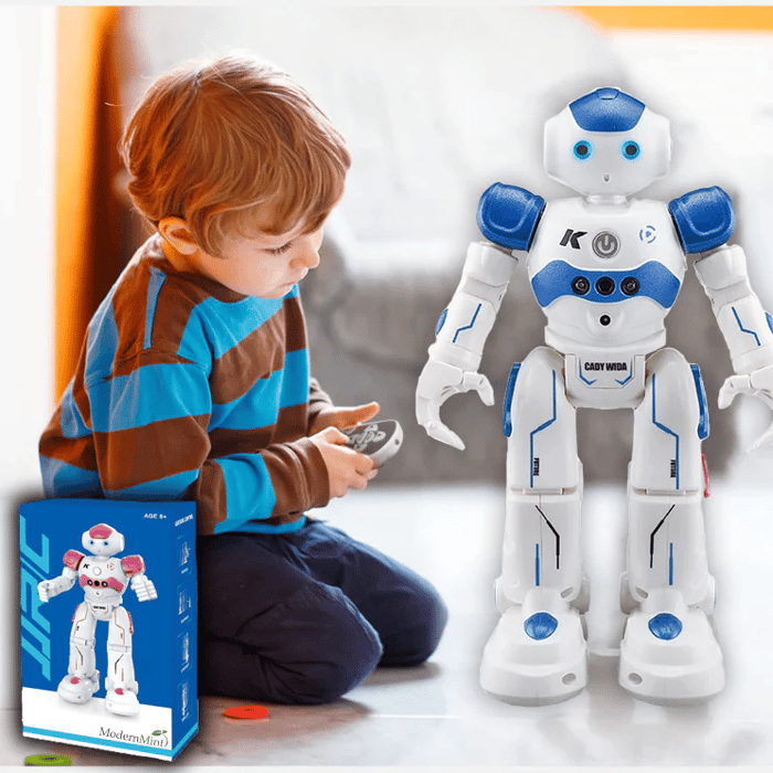 Robot éducatif interactif NovaBot, idéal pour l'apprentissage ludique et le développement des enfants.