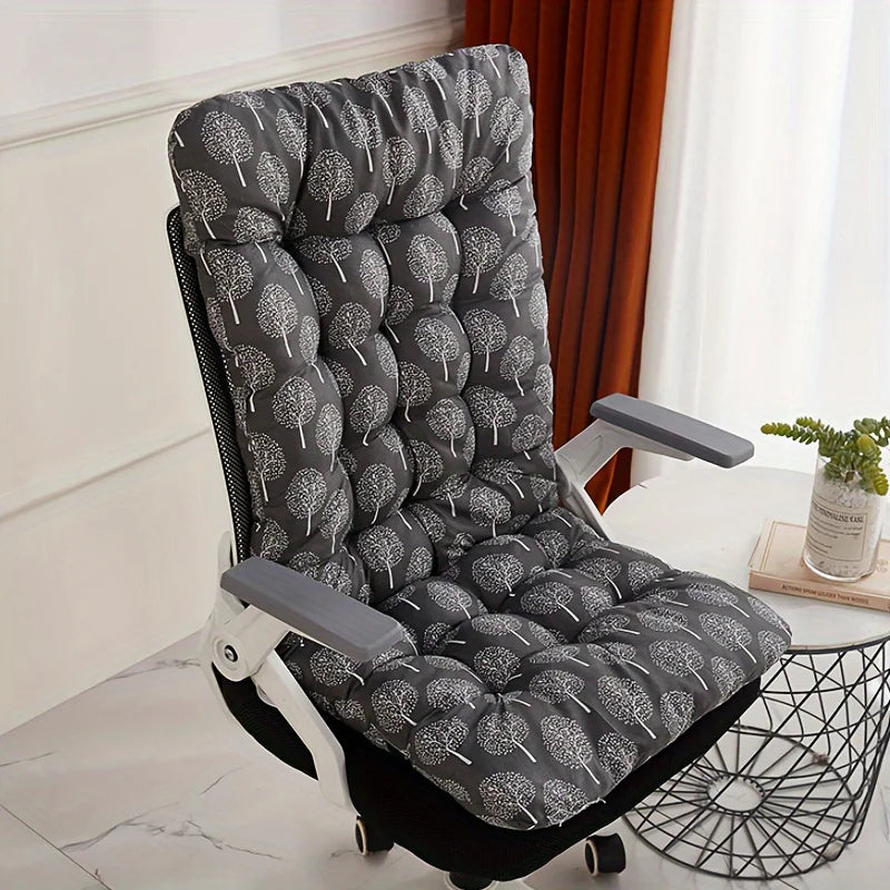 Coussin de chaise ergonomique pour le dos et l'assise, soulage la fatigue et les douleurs.