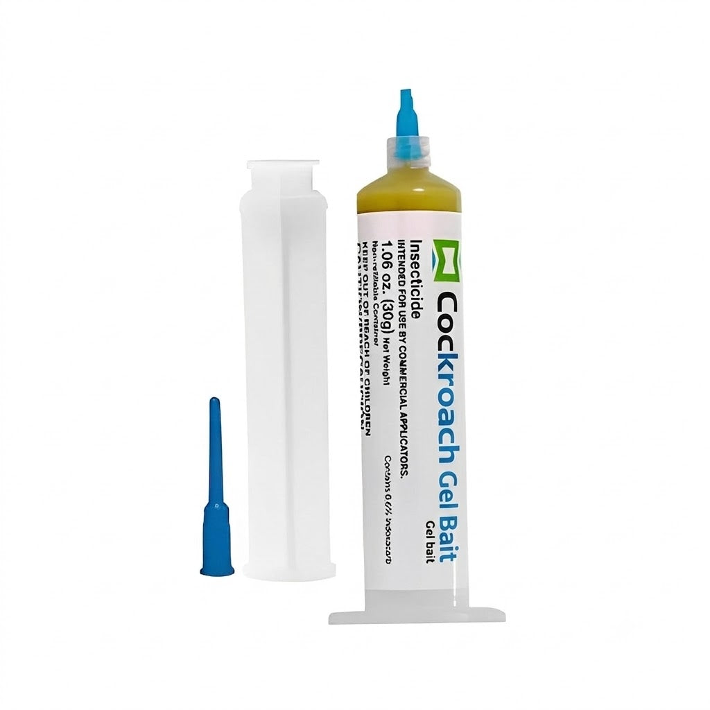 Gel appât anti-cafards puissant et non toxique, contrôle efficace des nuisibles pour maison et professionnel.