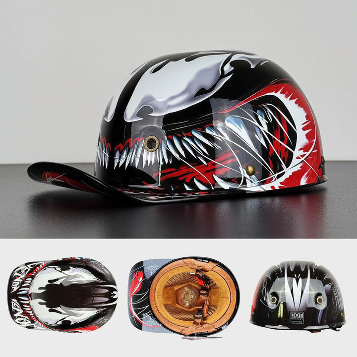 Casque urbain PulseCap pour moto, look décontracté, protection maximale.