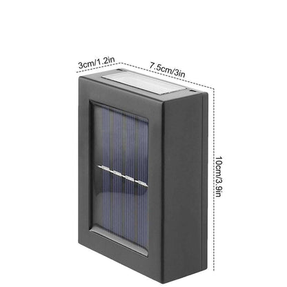 Solcellslampa Utomhus - Vägglampa LED