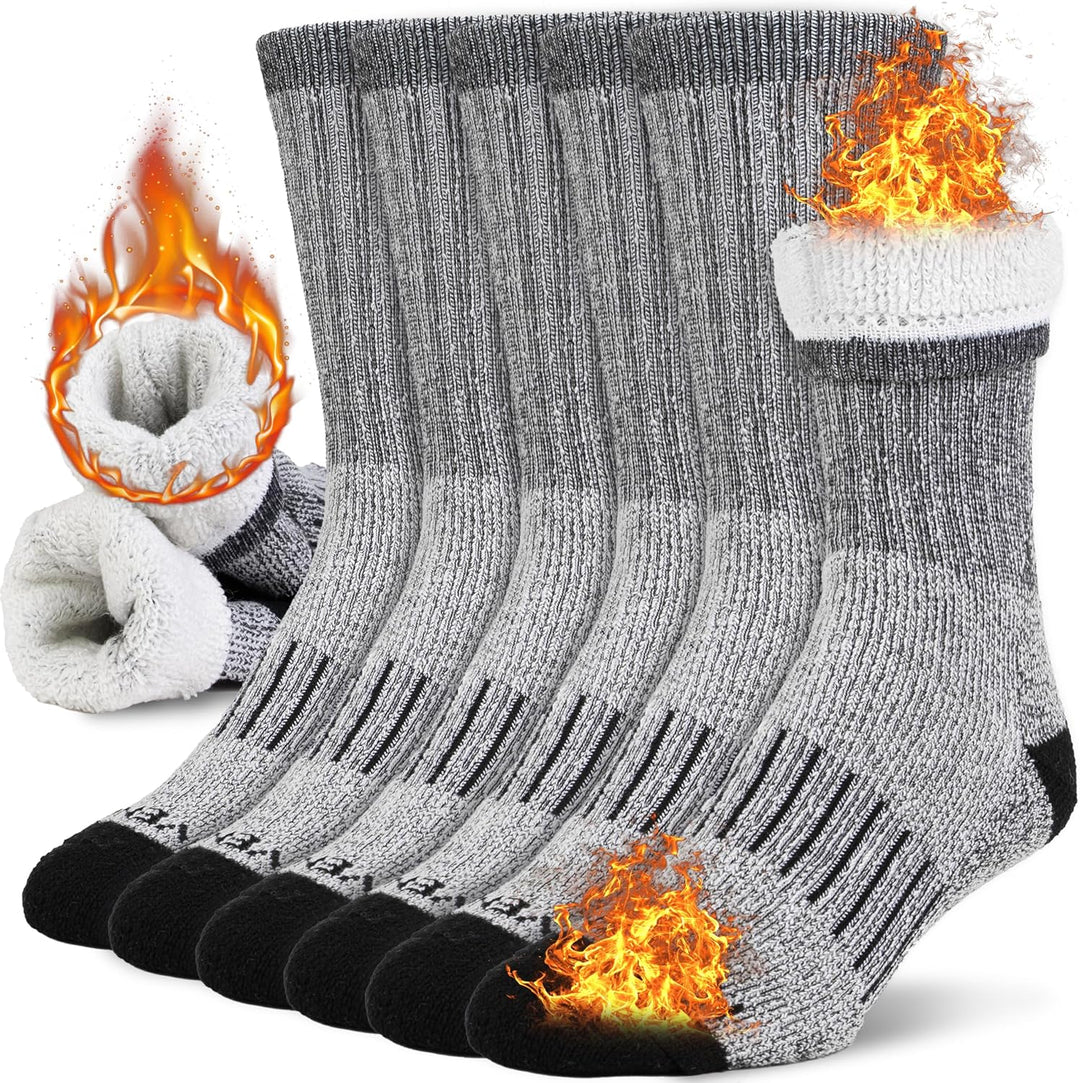Chaussettes hommes douces et chaudes, parfaites pour un confort durable contre le froid et en randonnée.
