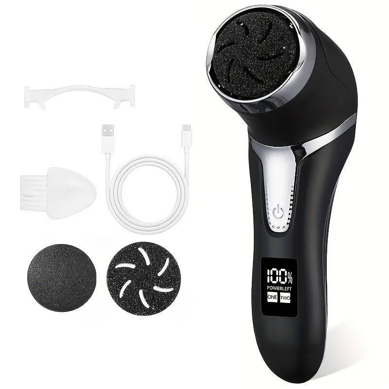 Soins des pieds faciles et rapides avec la lime électrique SmoothStep. Résultats professionnels à la maison.