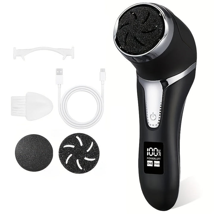 Soins des pieds faciles et rapides avec la lime électrique SmoothStep. Résultats professionnels à la maison.