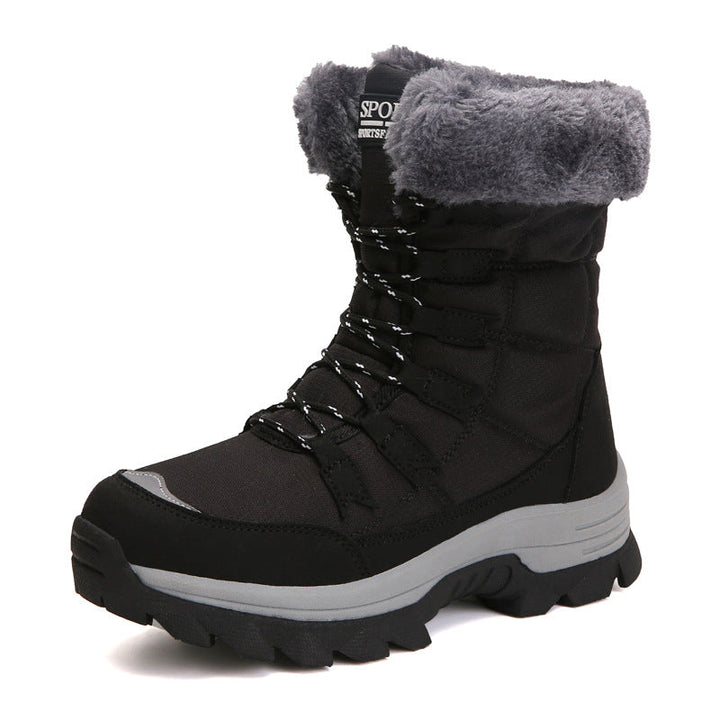 Protection hivernale: bottes de neige imperméables et chaudes, antidérapantes pour femmes, idéales par temps froid.