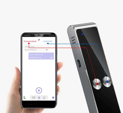Trådlös Smart Översättare - 68 Språk