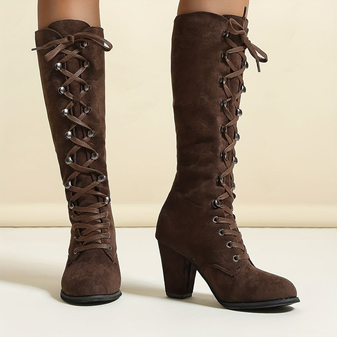Bottes Lucia chics, chaudes et confortables pour femme. Le style hivernal élégant par excellence.