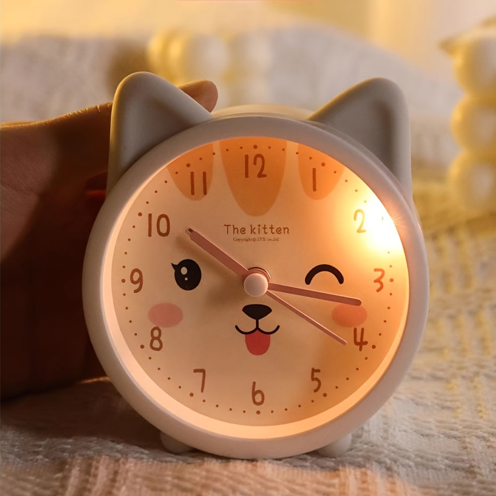Veilleuse réveil enfant lapin jaune BunnyTime, lumière douce pour la nuit et matin calme. Excellent cadeau enfant.