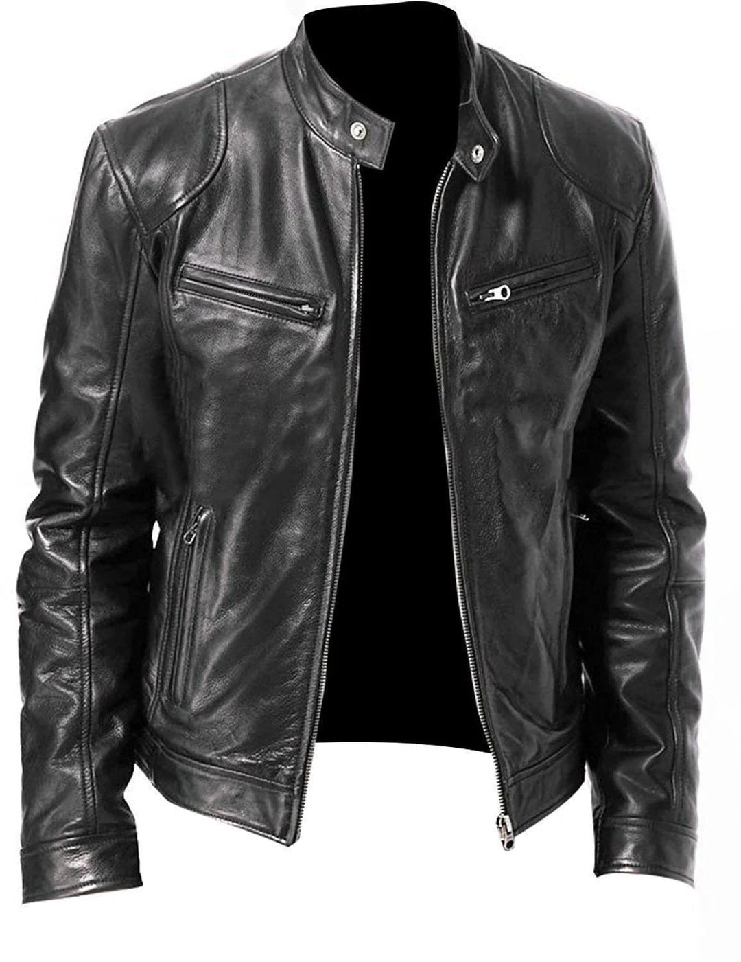 Veste homme Brodie col montant, style moderne et ajusté. Confortable et chaude pour hiver.