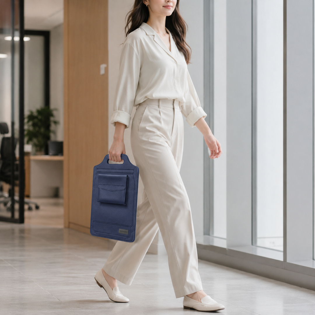 Housse convertible en support pour ordinateur portable. Accessoire essentiel pour la protection et l'ergonomie de votre laptop.