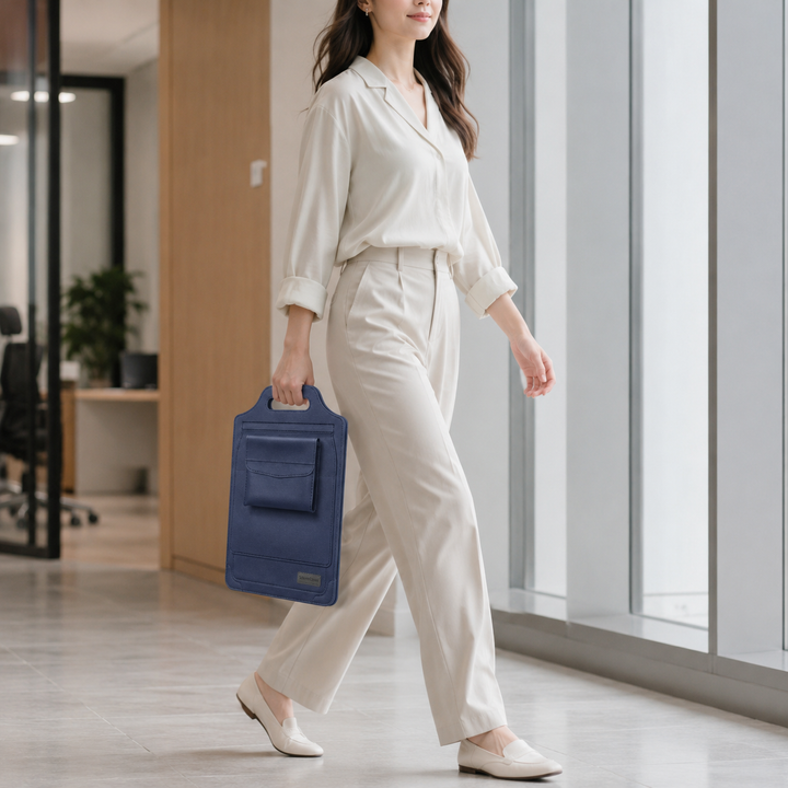 Housse convertible en support pour ordinateur portable. Accessoire essentiel pour la protection et l'ergonomie de votre laptop.
