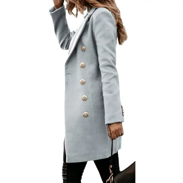 Veste mode femme, couleur unie, apporte élégance et confort pour un style décontracté.