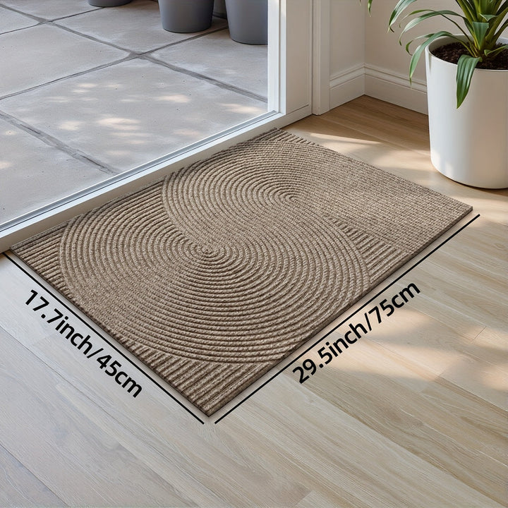 Décoration maison: tapis de sol géométrique Dajiang résistant, facile à nettoyer, antidérapant.