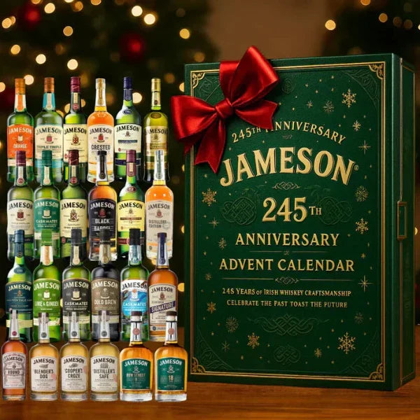 24 jours de découverte whisky: calendrier de l'Avent classique 2025 pour amateurs. Spiritueux et plaisir.