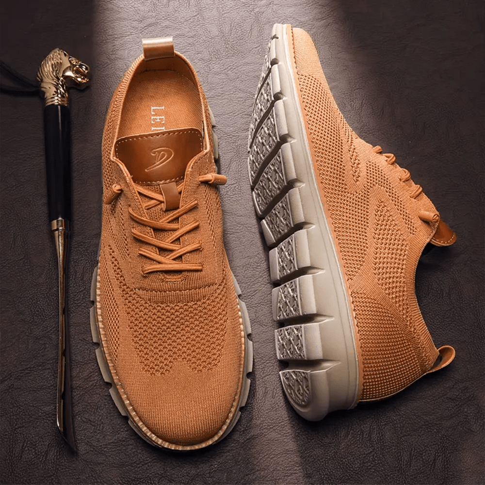 Chaussures hommes respirantes, design épuré, idéales pour le confort quotidien et la mode.