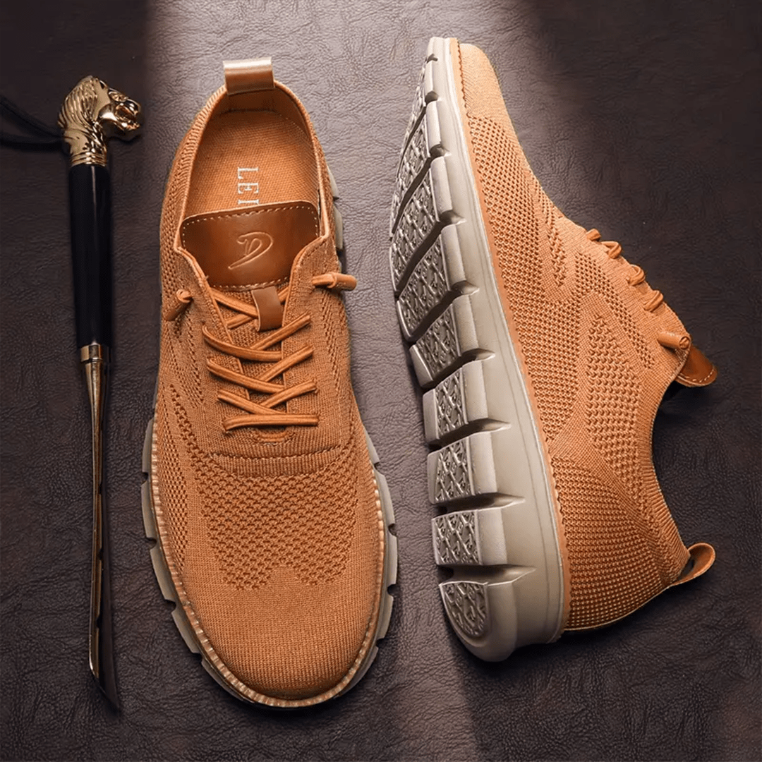 Chaussures hommes respirantes, design épuré, idéales pour le confort quotidien et la mode.