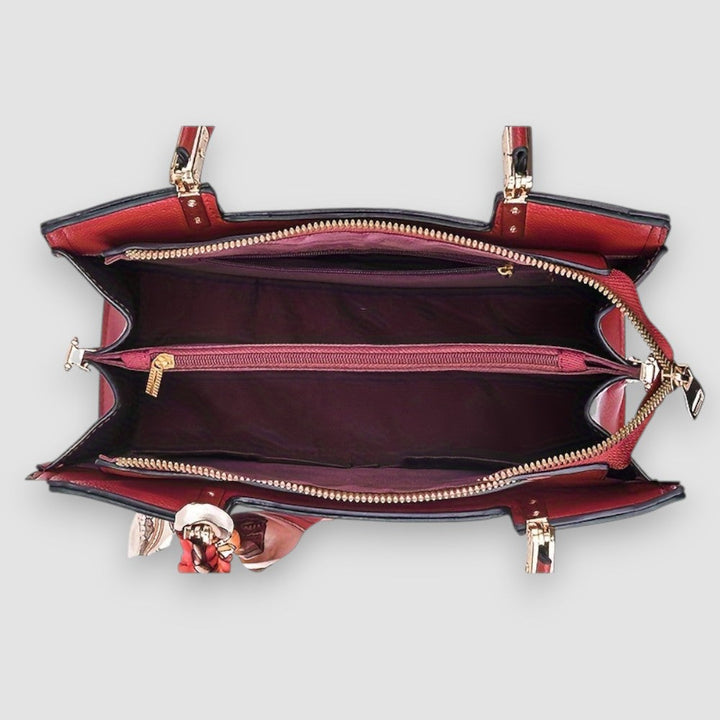 Détail du sac à main femme raffiné, texture luxueuse et fermoir élégant, accessoire de mode.