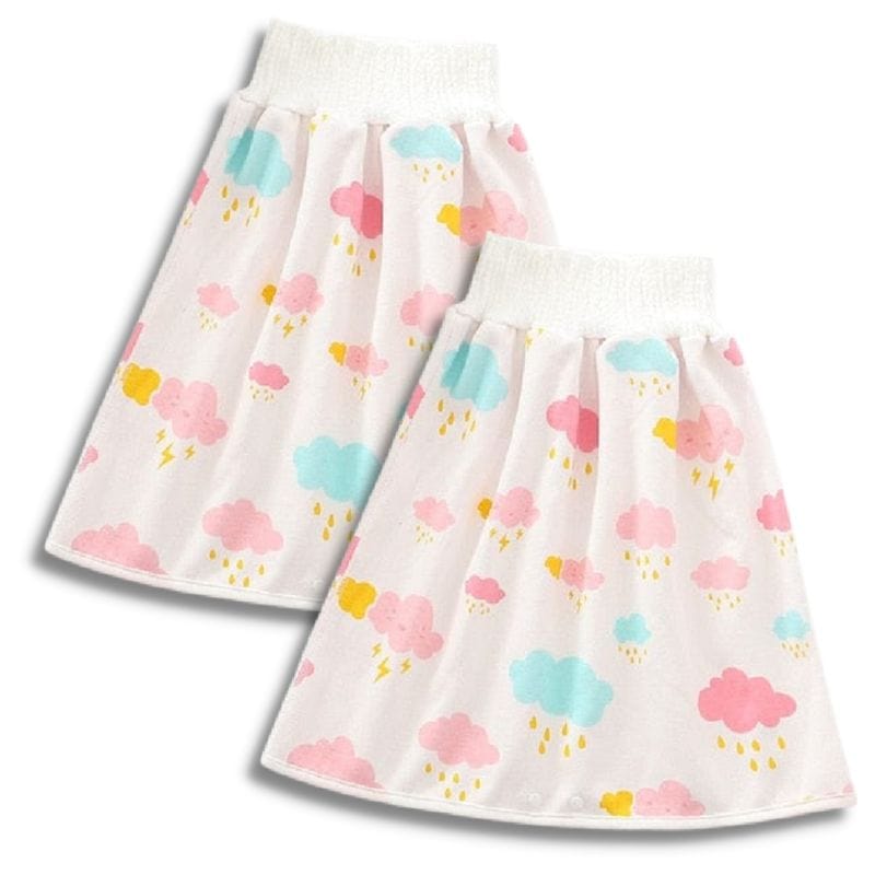 Pyjama absorbant bébé/enfant pour nuits sèches. Confortable & étanche, protection fuites. Soutien apprentissage propreté.