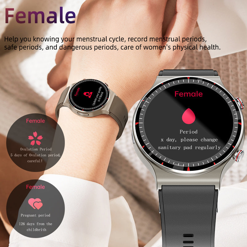 Bracelet connecté pour suivi santé complet : pression artérielle et sommeil.
