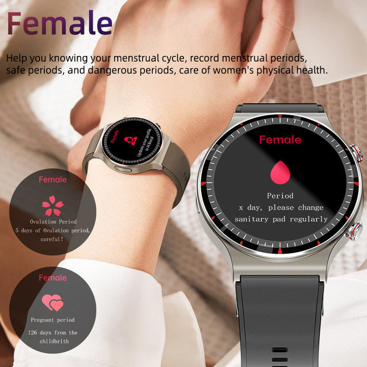Bracelet connecté pour suivi santé complet : pression artérielle et sommeil.